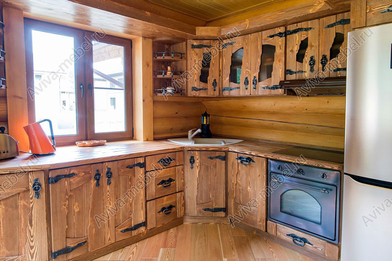 История деревянной кухни