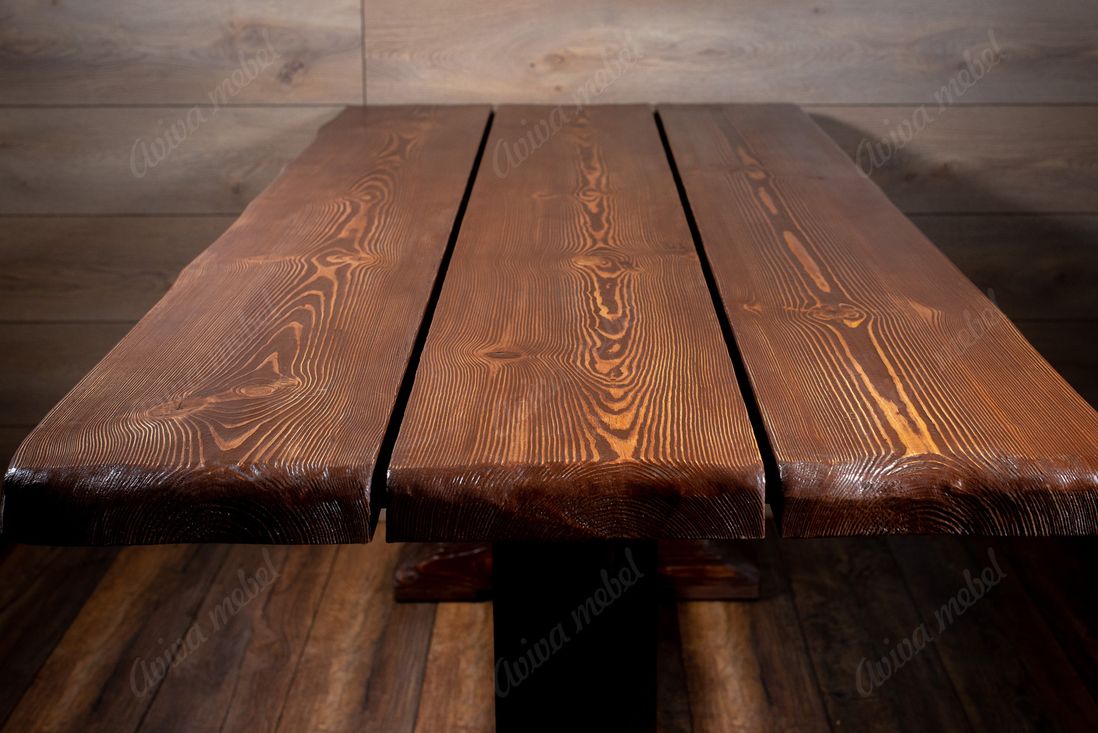 Стол уличный деревянный из мербау JO EXT table (2220/3200)